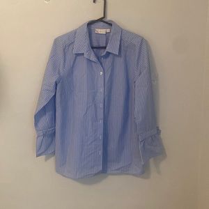 Belle by Kim Gravel striped blouse